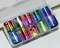Kitcheniva Holographic Nail Foils DIY Art Transfer Stickers Set of 10